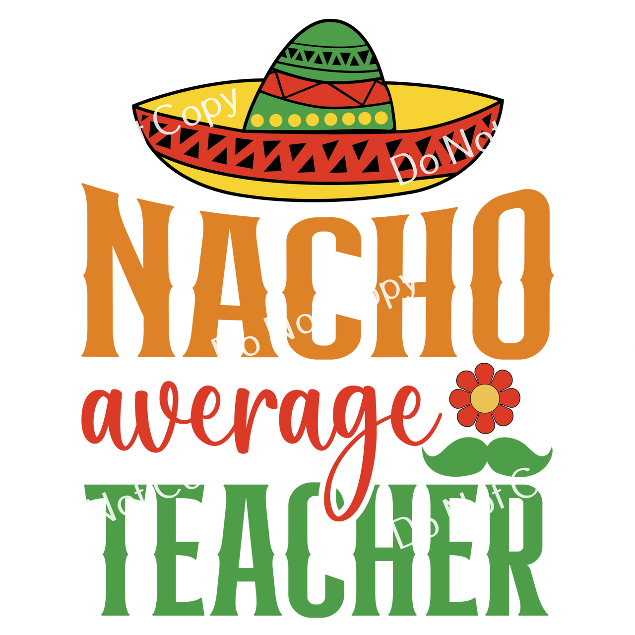 Siser Easy Puff | Nacho Average Teacher CF