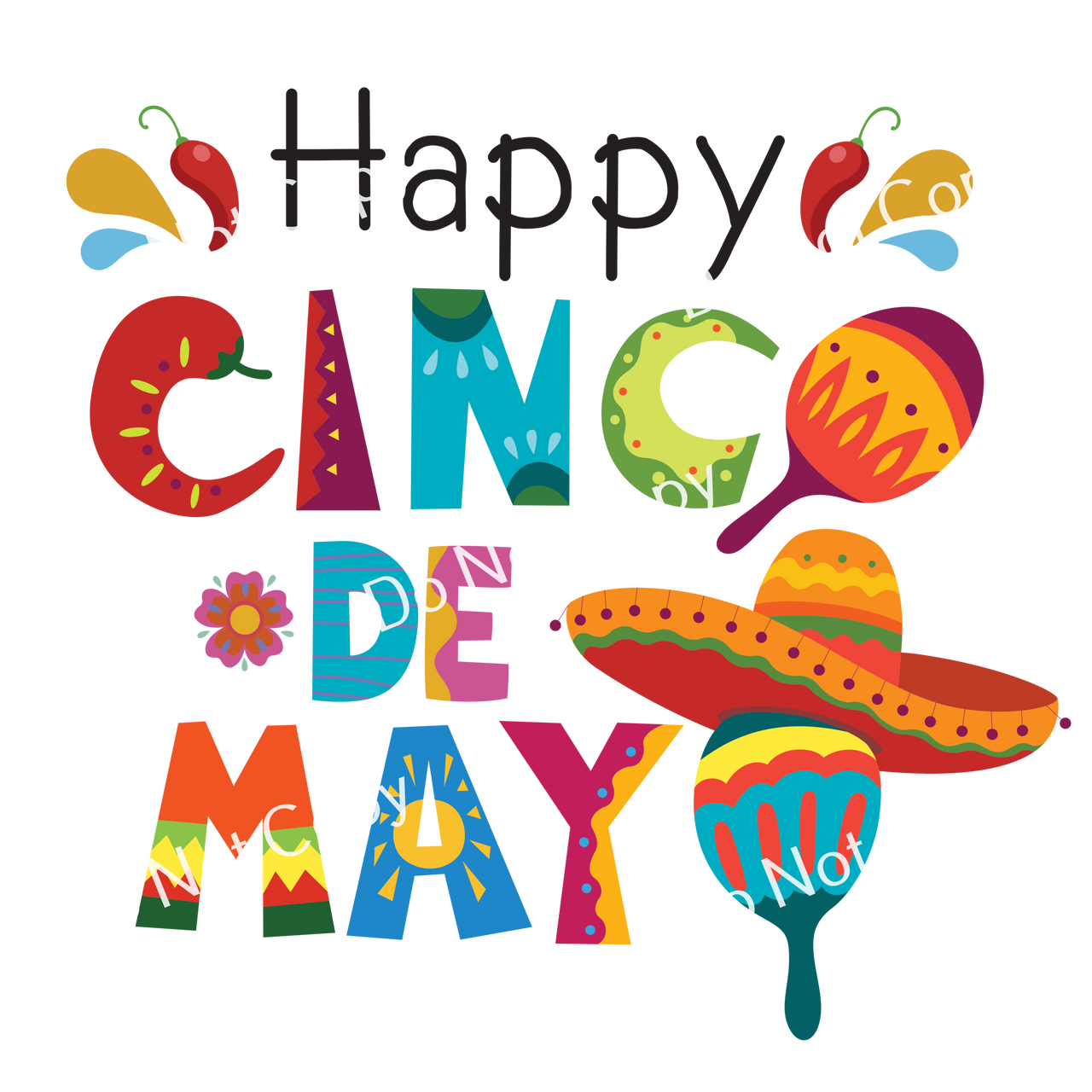 ColorSplash Ultra | Happy Cinco De Mayo CF 2