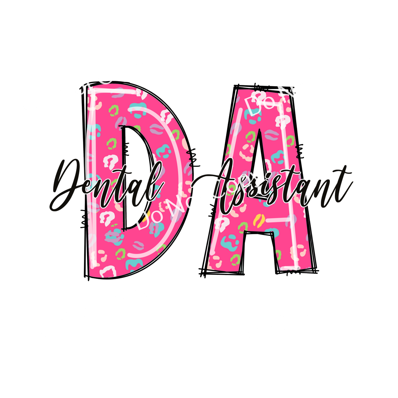 ColorSplash Ultra Transfers Dental Assistant CF