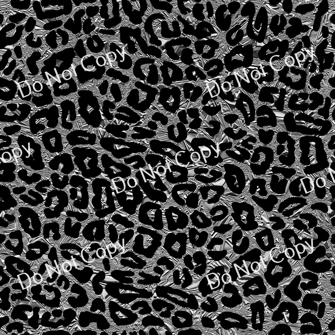 CDS Printed Pattern Vinyl | Silver Safari 8