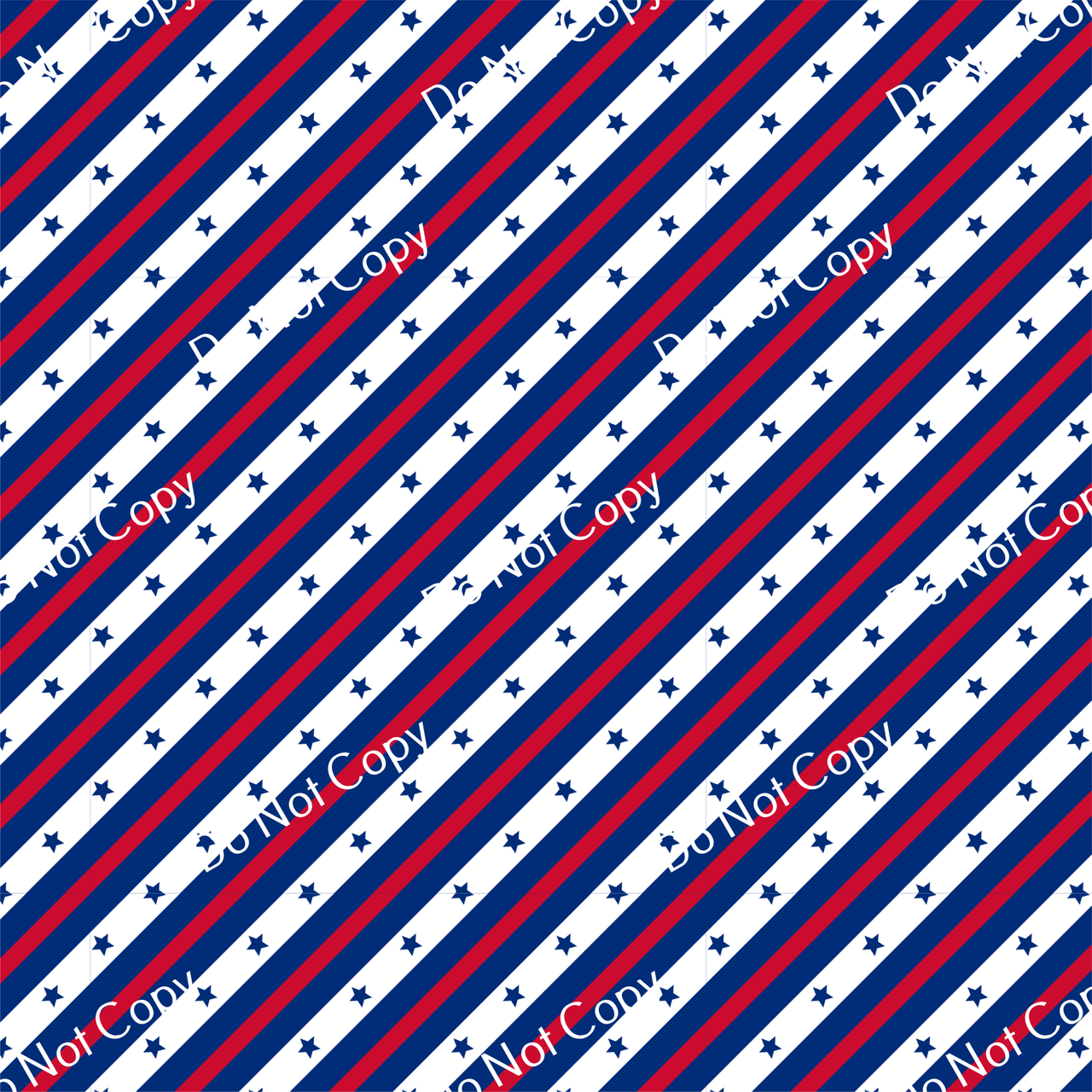 CDS Custom Printed Vinyl | Stars and Stripes TKZ 4CF