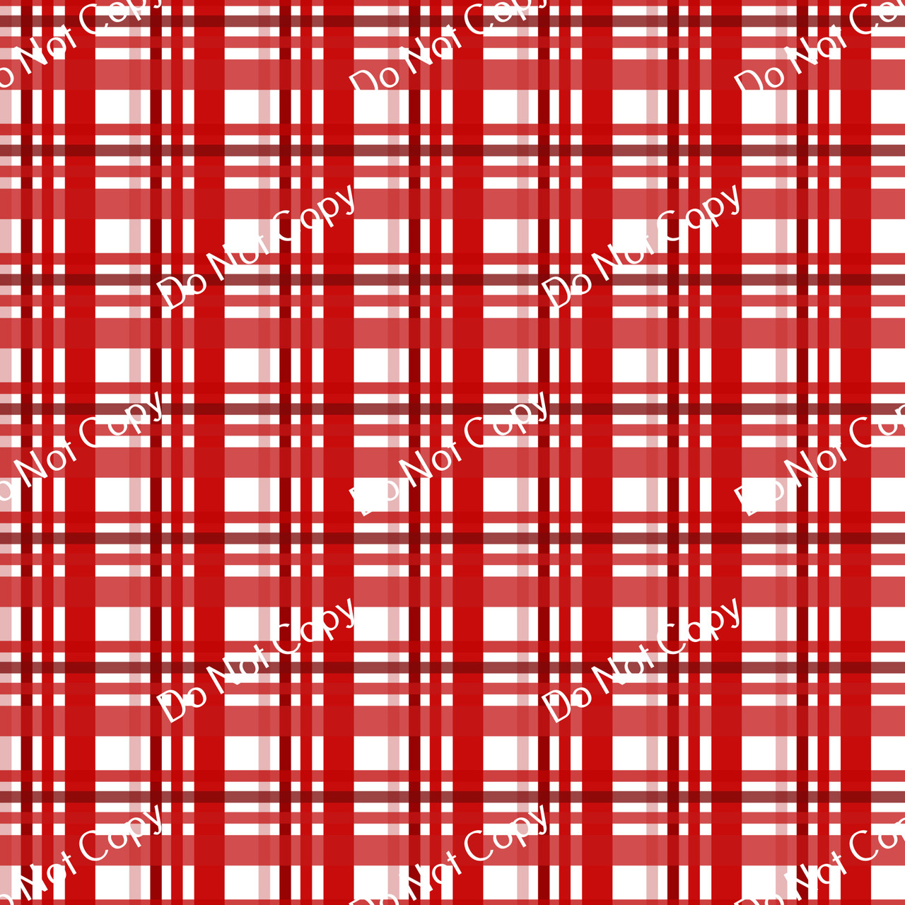 CDS Custom Printed Vinyl | Patriotic Plaid PP 11 CF