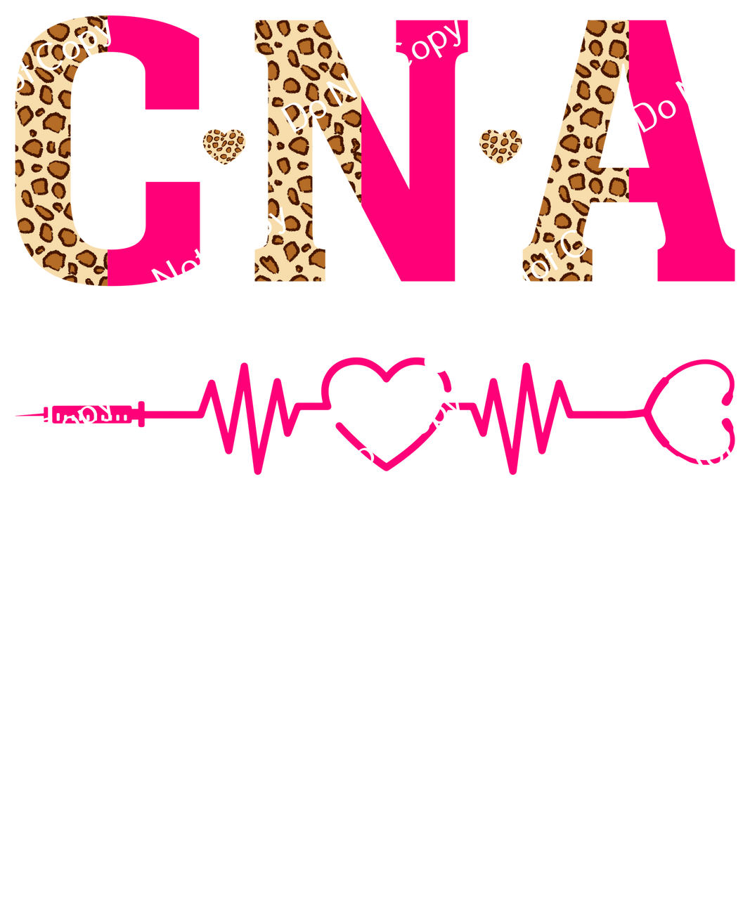 Nurse Life Leopard Medical Tools TShirt PNG Sublimation Designs