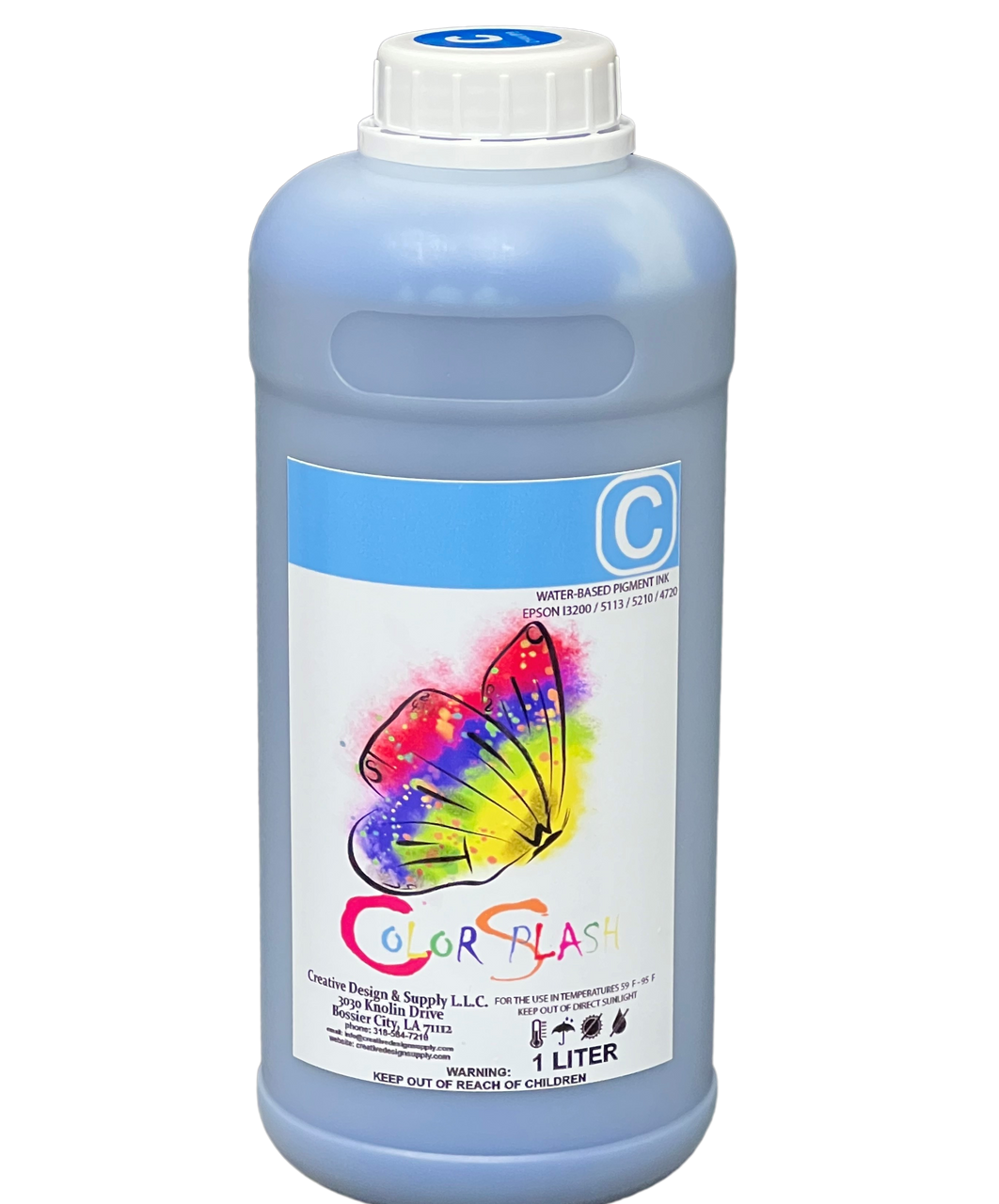 ColorSplash Ultra DTF Ink | Cyan