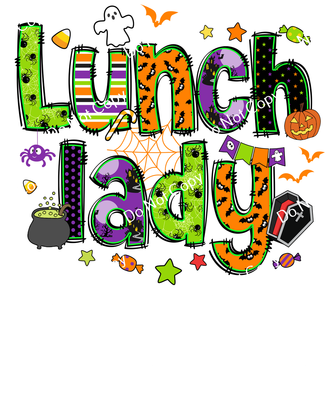 ColorSplash Ultra Transfers Lunch Lady 11