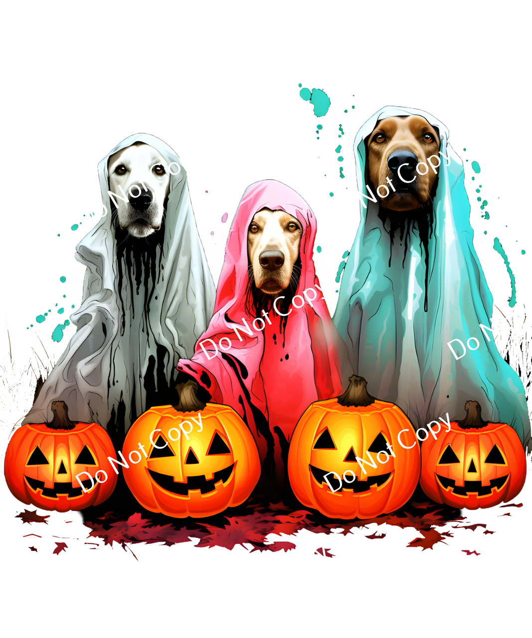 ColorSplash Ultra | Spooky Halloween Dogs CF