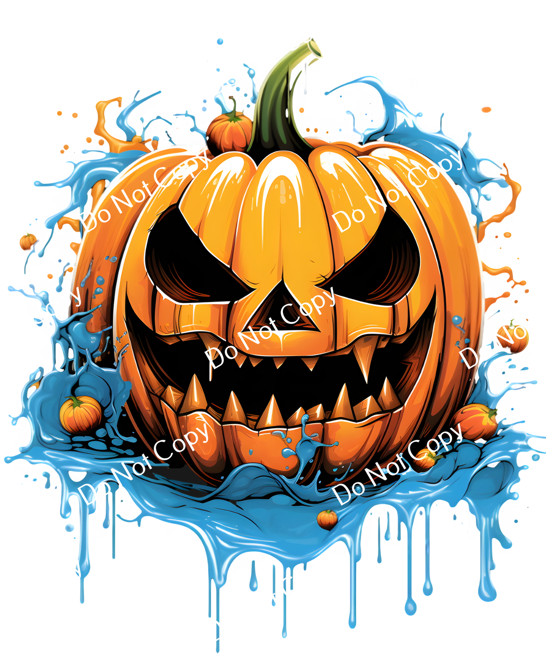 ColorSplash Ultra | Spooky Halloween Pumpkin CF