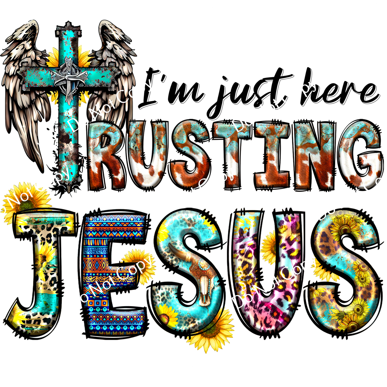 ColorSplash Ultra | Trusting In Jesus CF