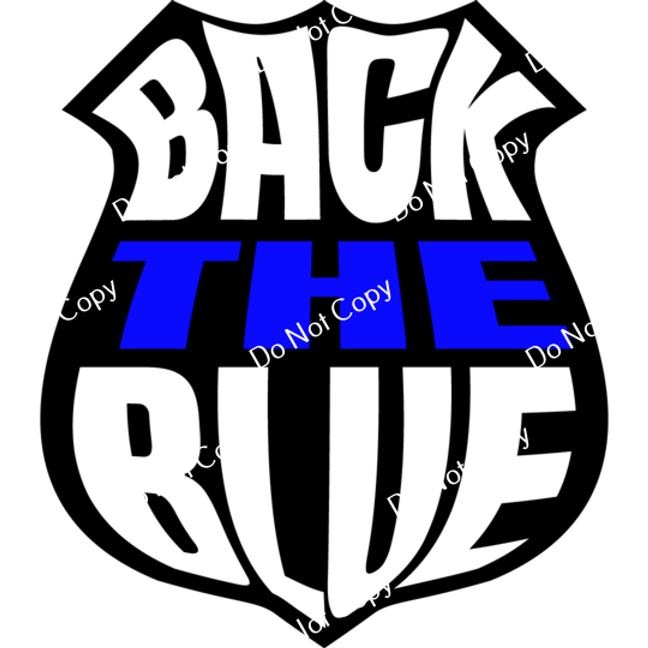 ColorSplash Ultra | Back The Blue Badge CF