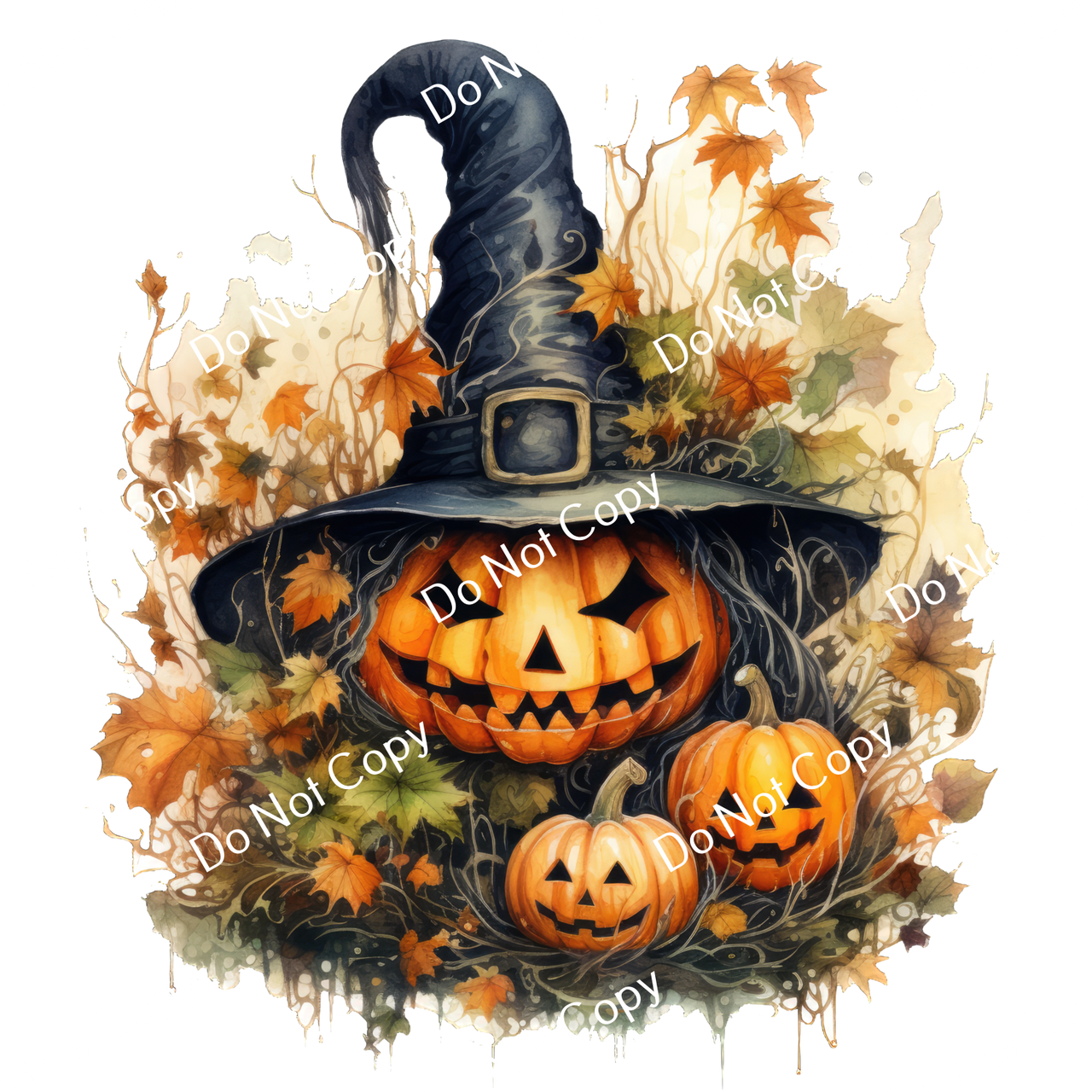 ColorSplash Ultra | Watercolor Spooky Halloween 10