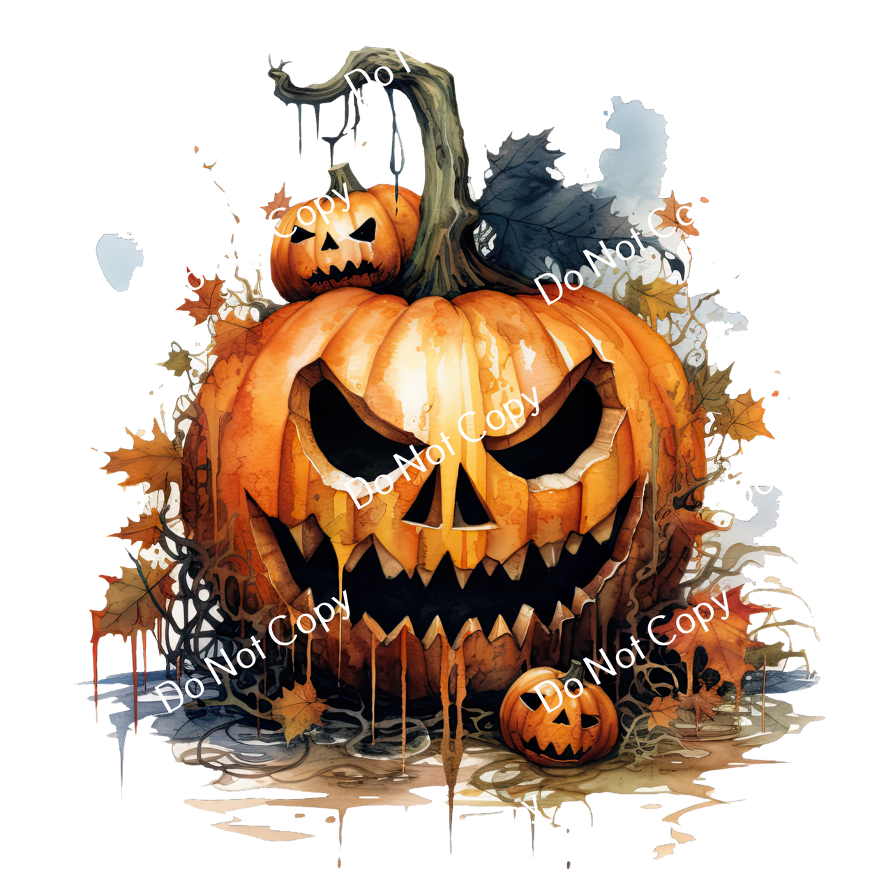 ColorSplash Ultra | Watercolor Spooky Halloween 7
