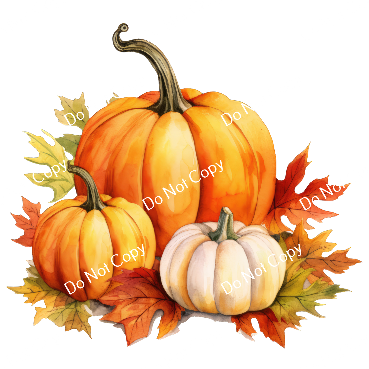 ColorSplash Ultra | Watercolor Fall Pumpkins 34