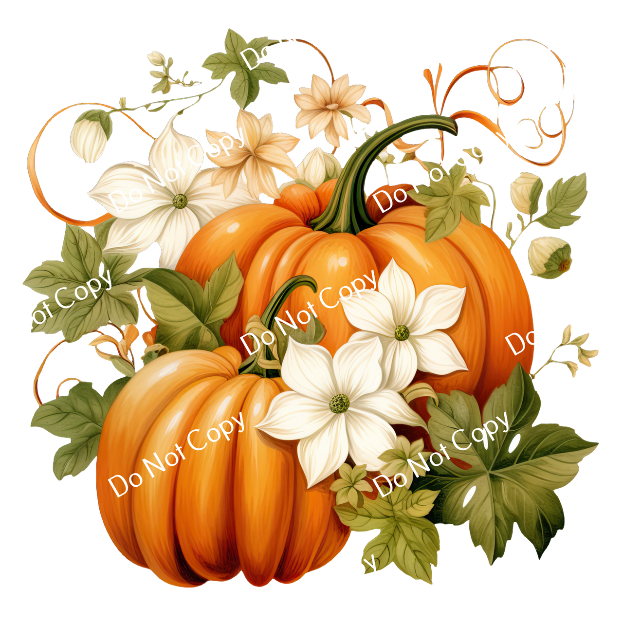 ColorSplash Ultra | Watercolor Fall Pumpkins 31