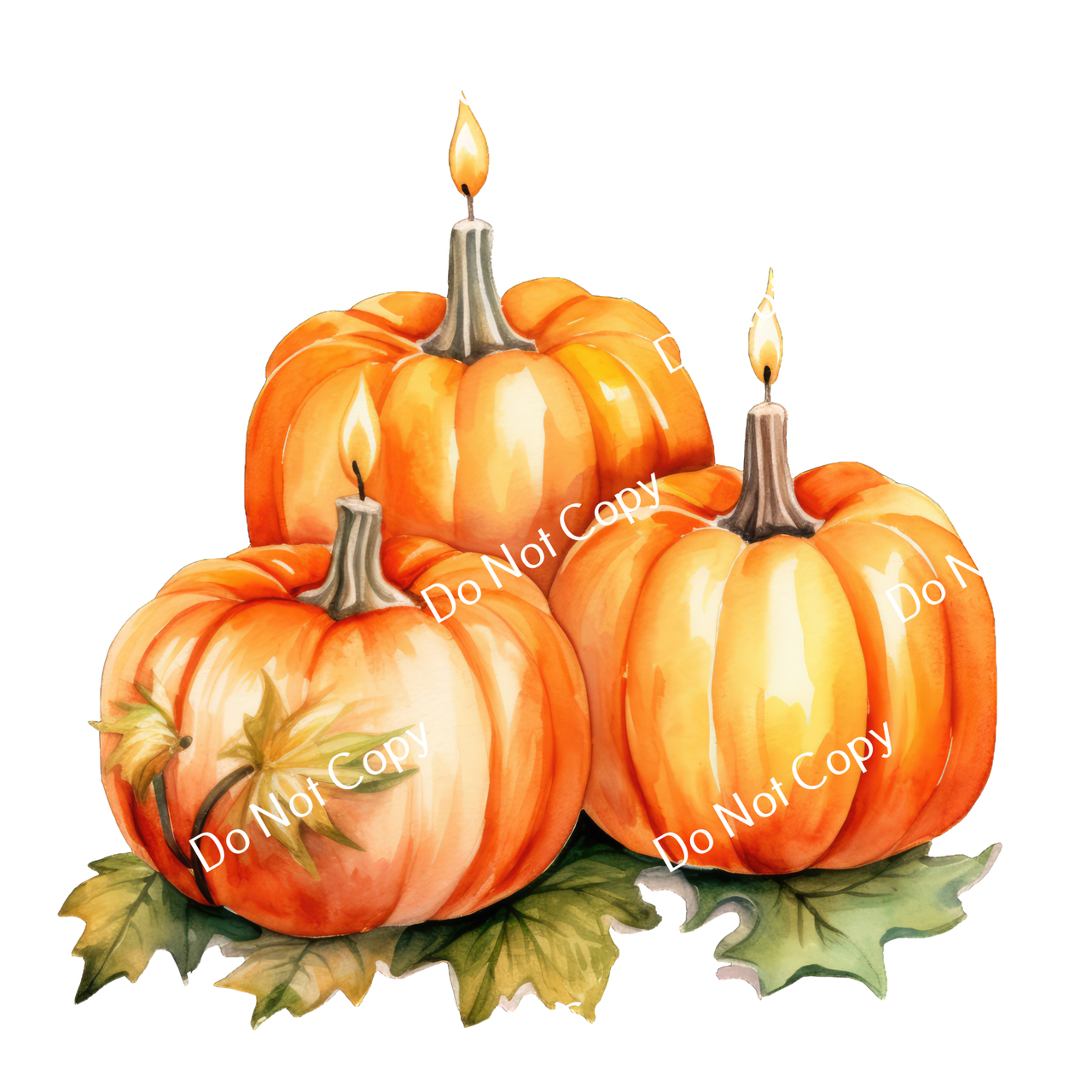 ColorSplash Ultra | Watercolor Fall Pumpkins 14