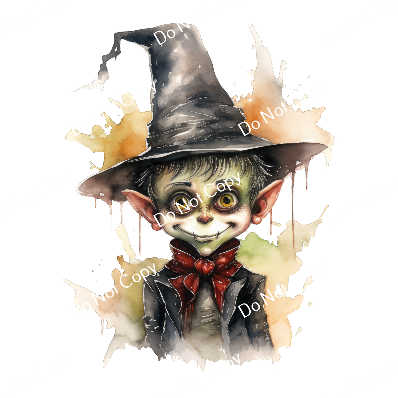 ColorSplash Ultra | Watercolor Halloween Elves 27