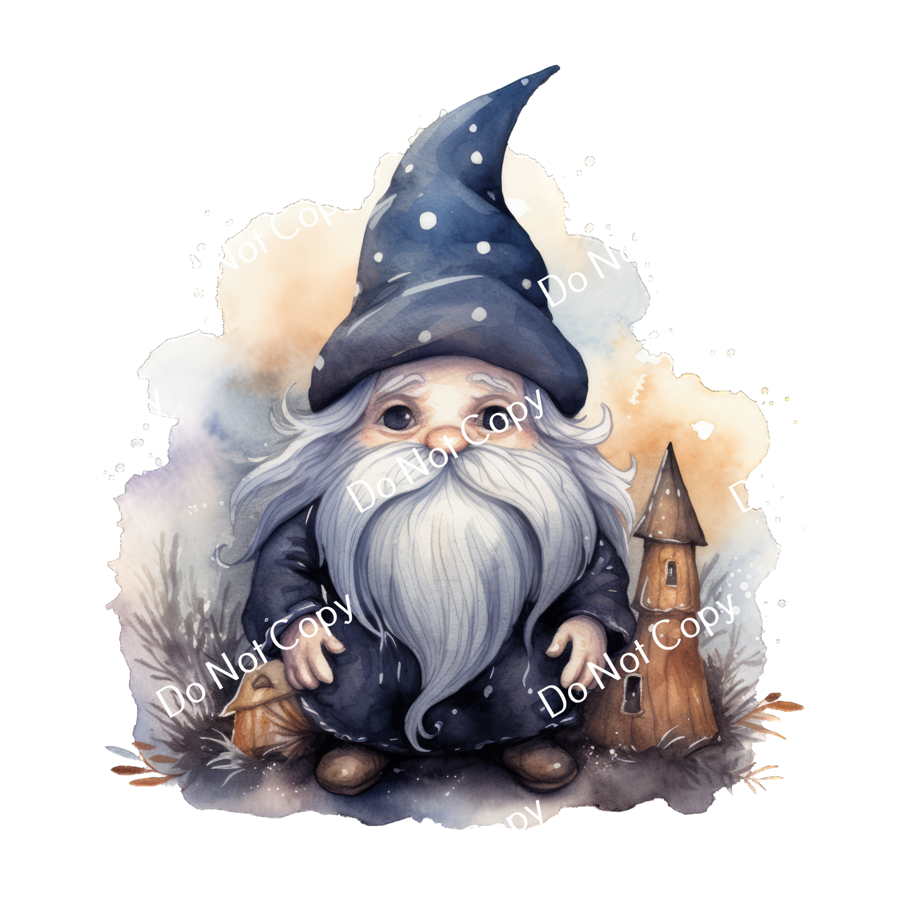 ColorSplash Ultra | Watercolor Halloween Gnomes 23