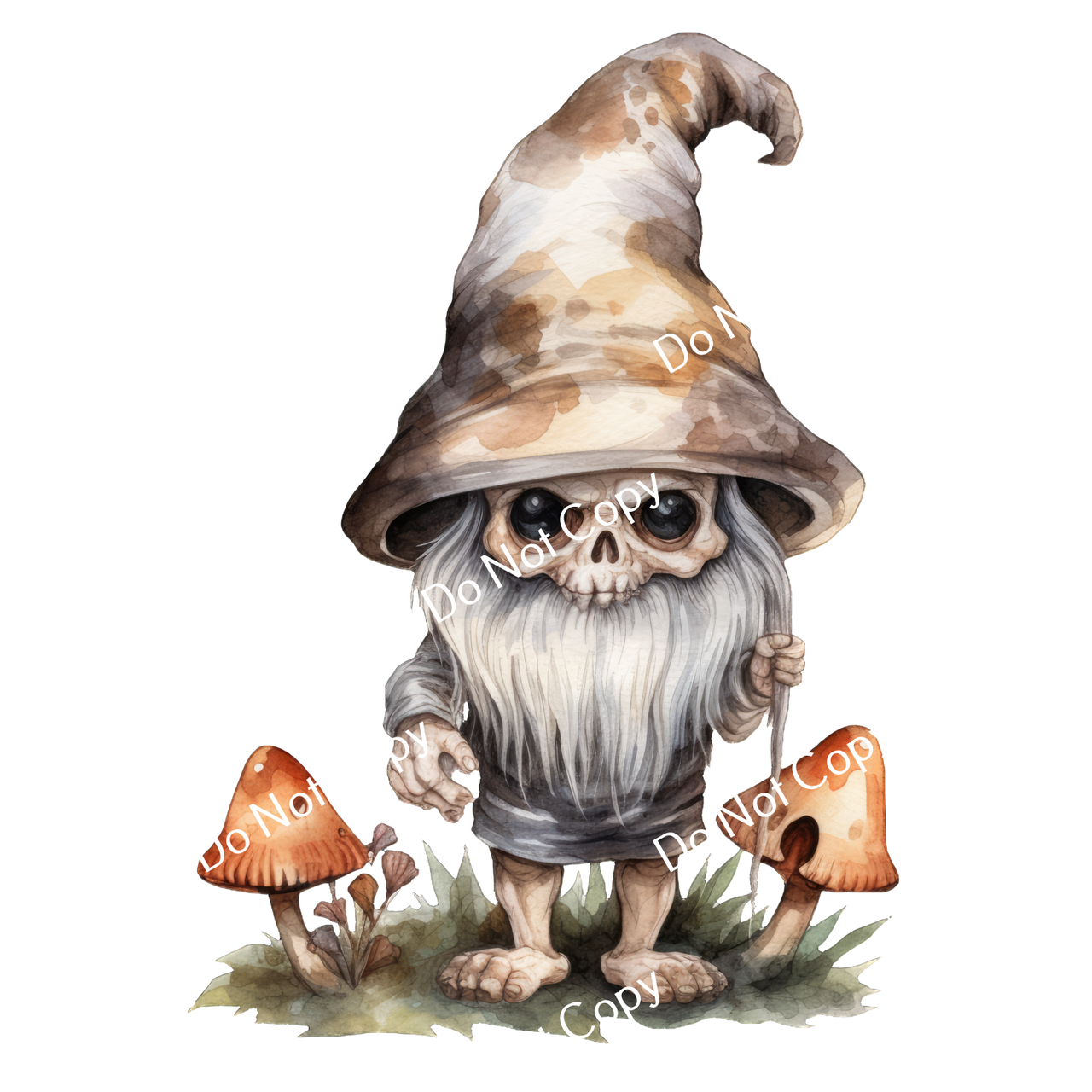 ColorSplash Ultra | Watercolor Halloween Gnomes 9
