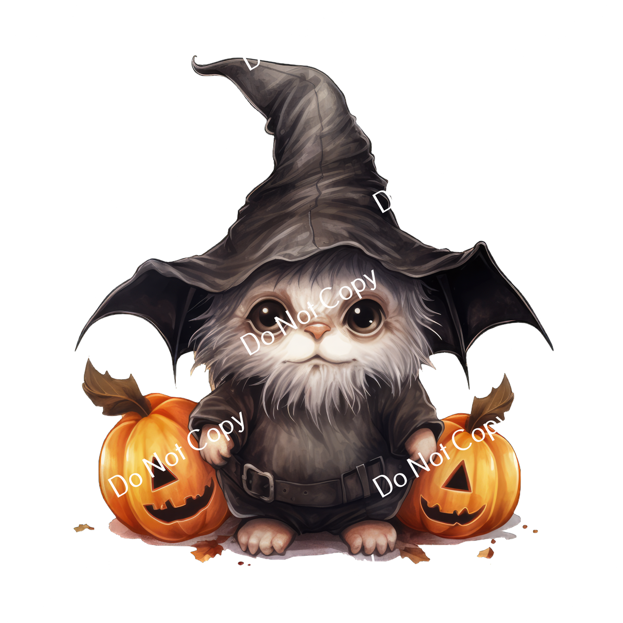 ColorSplash Ultra | Watercolor Halloween Gnomes 3