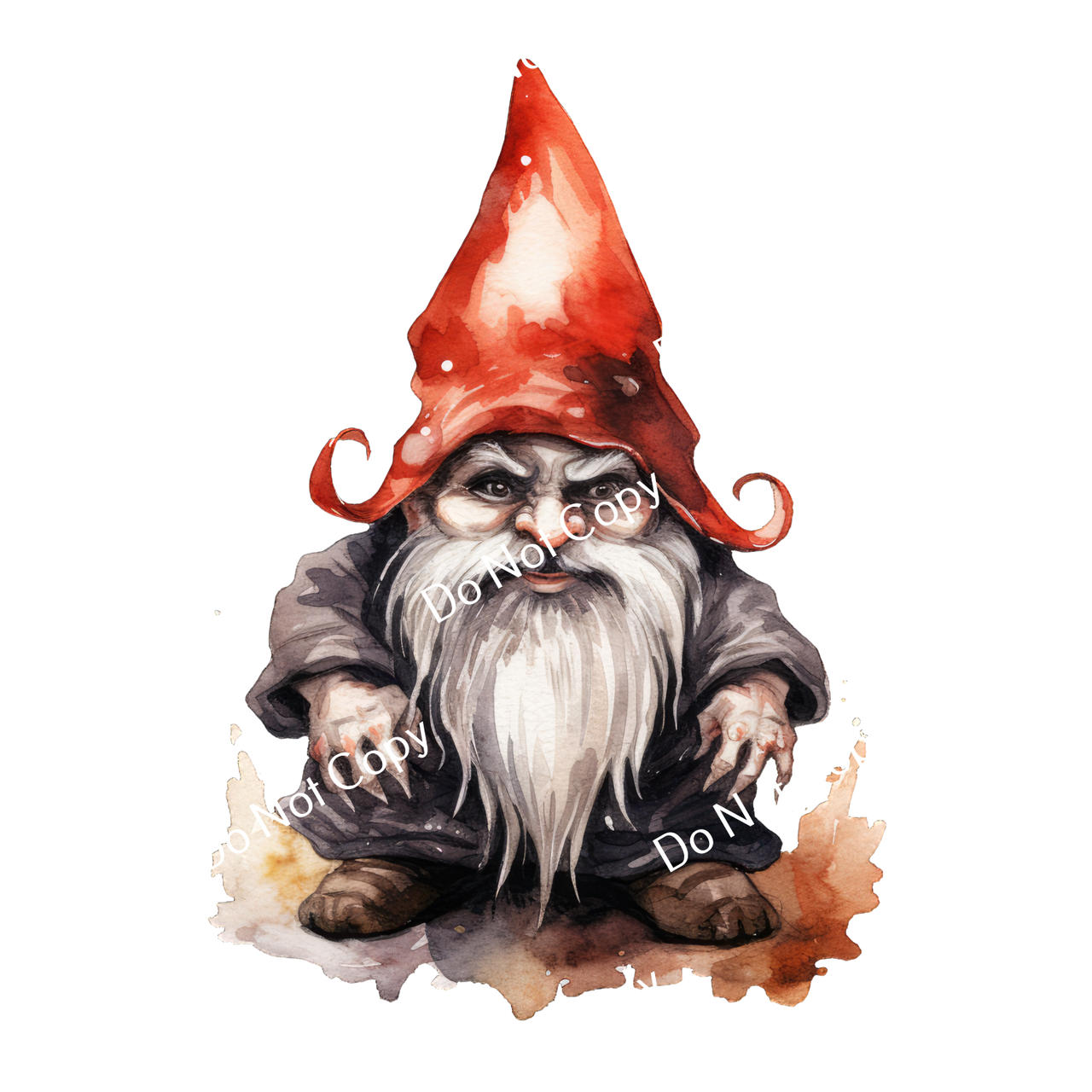ColorSplash Ultra | Watercolor Halloween Gnomes 1