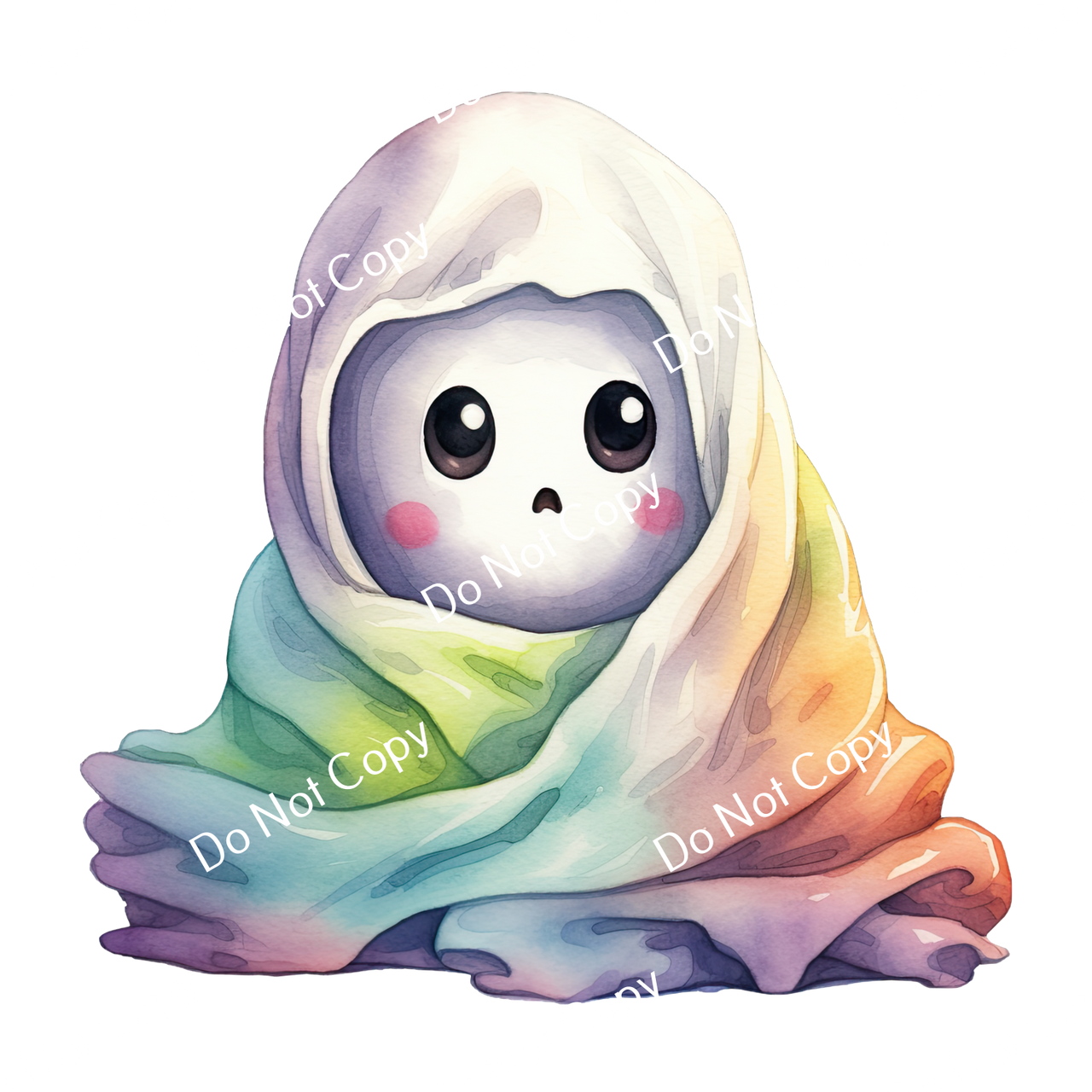 ColorSplash Ultra | Watercolor Baby Ghosts 7