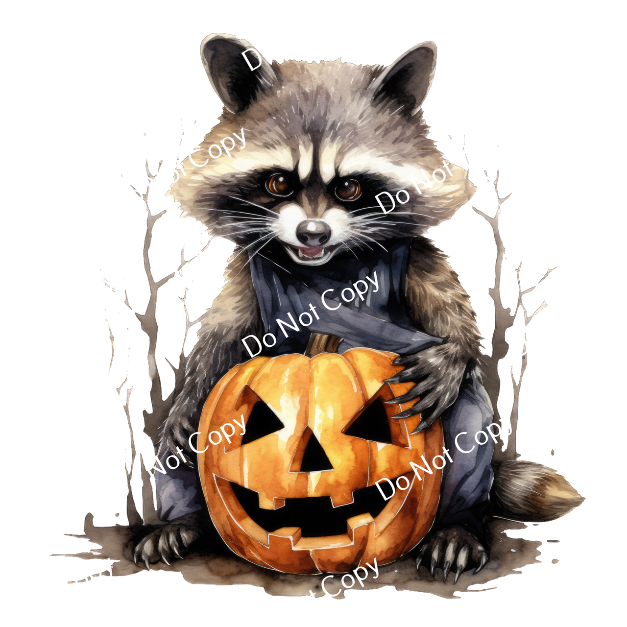 ColorSplash Ultra | Watercolor Halloween Animals 2