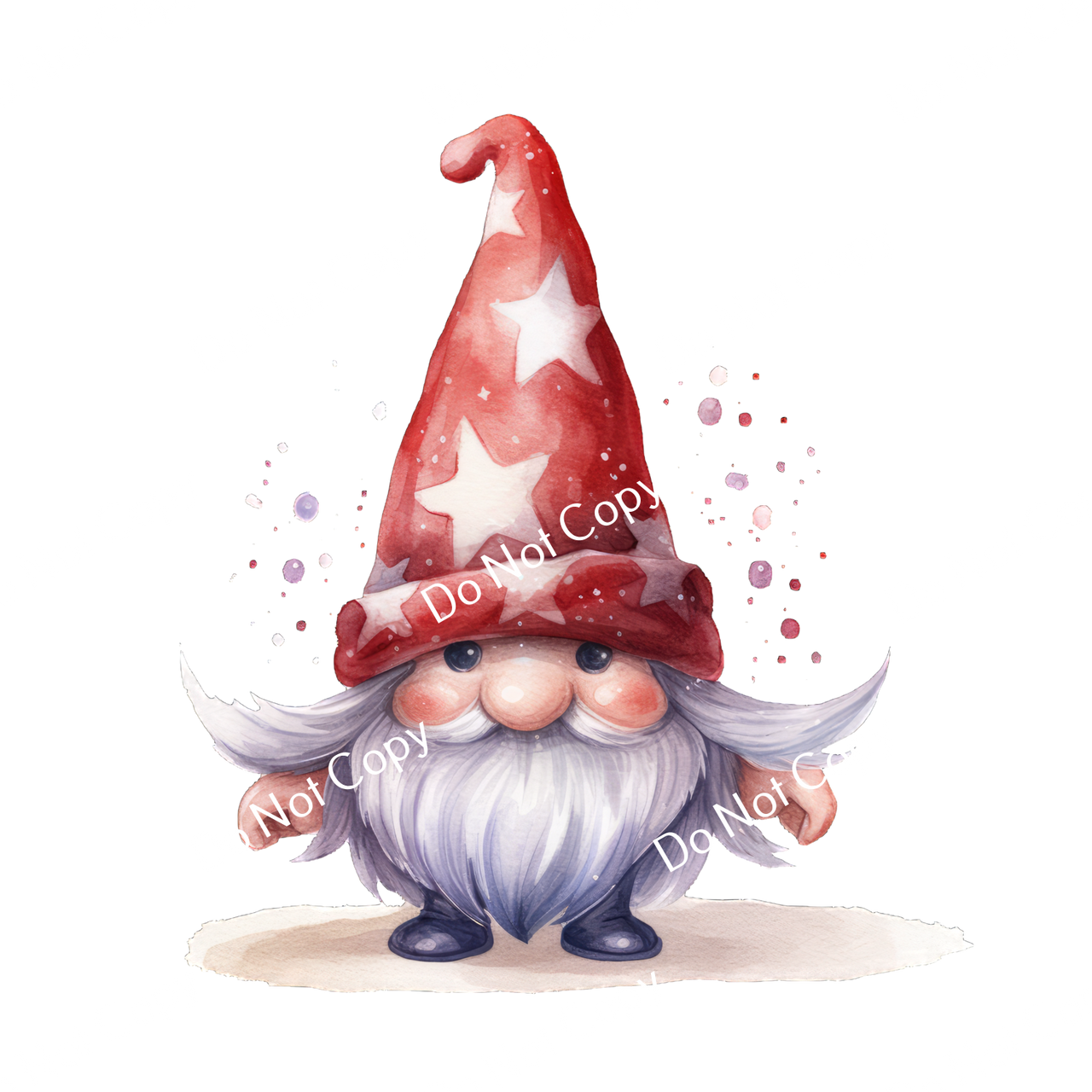 ColorSplash Ultra | Watercolor Christmas Gnomes 10