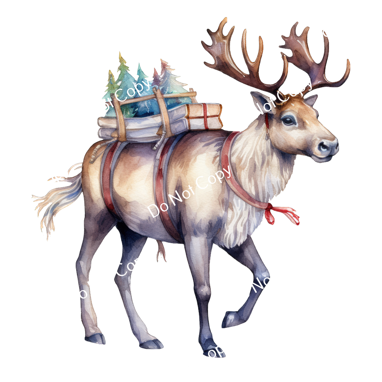 ColorSplash Ultra | Watercolor Reindeer 34