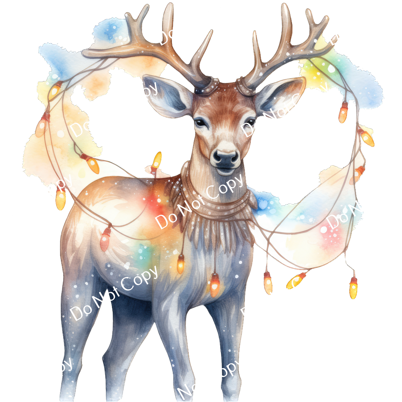 ColorSplash Ultra | Watercolor Reindeer 22