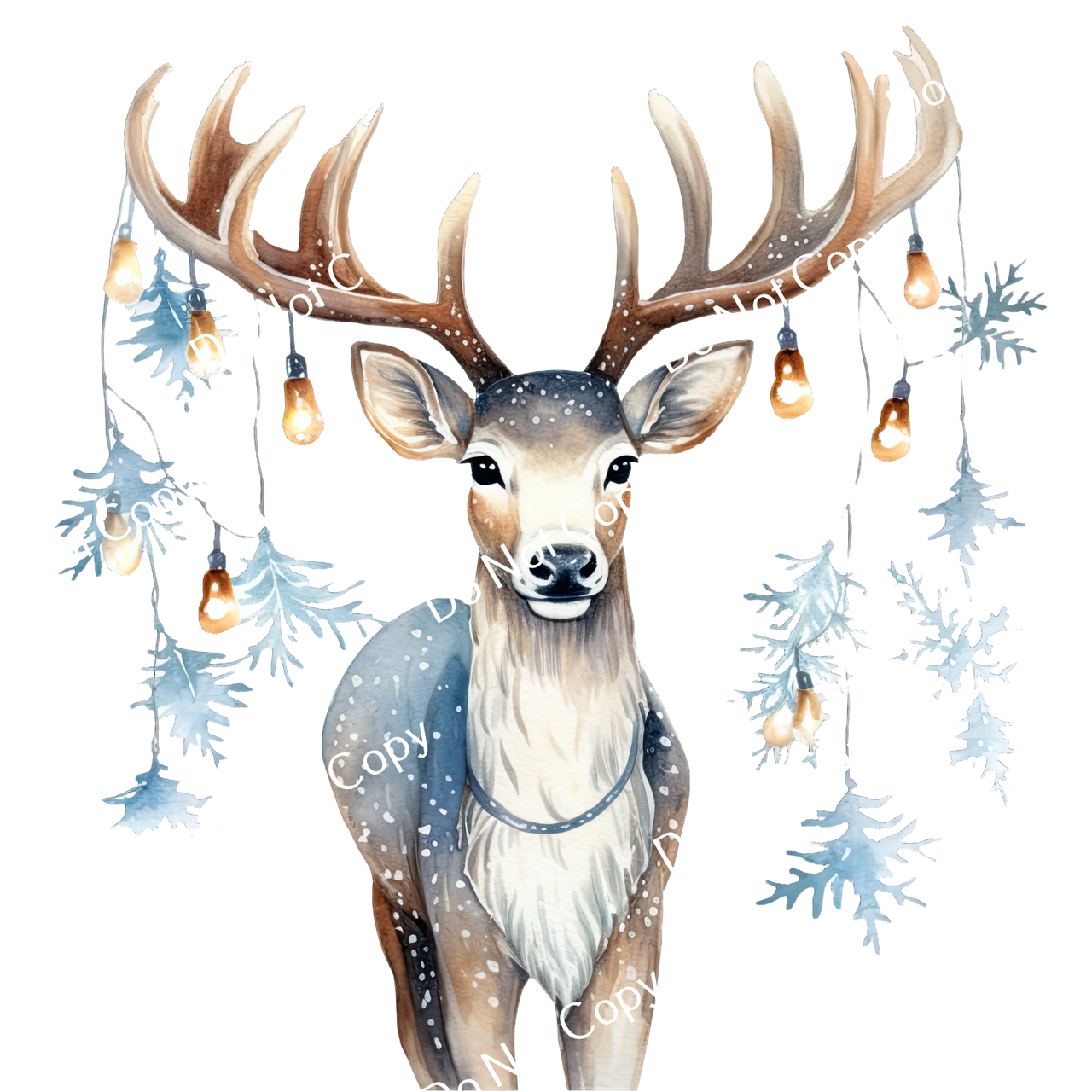 ColorSplash Ultra | Watercolor Reindeer 9