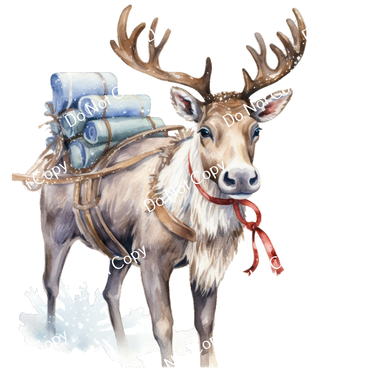 ColorSplash Ultra | Watercolor Reindeer 11