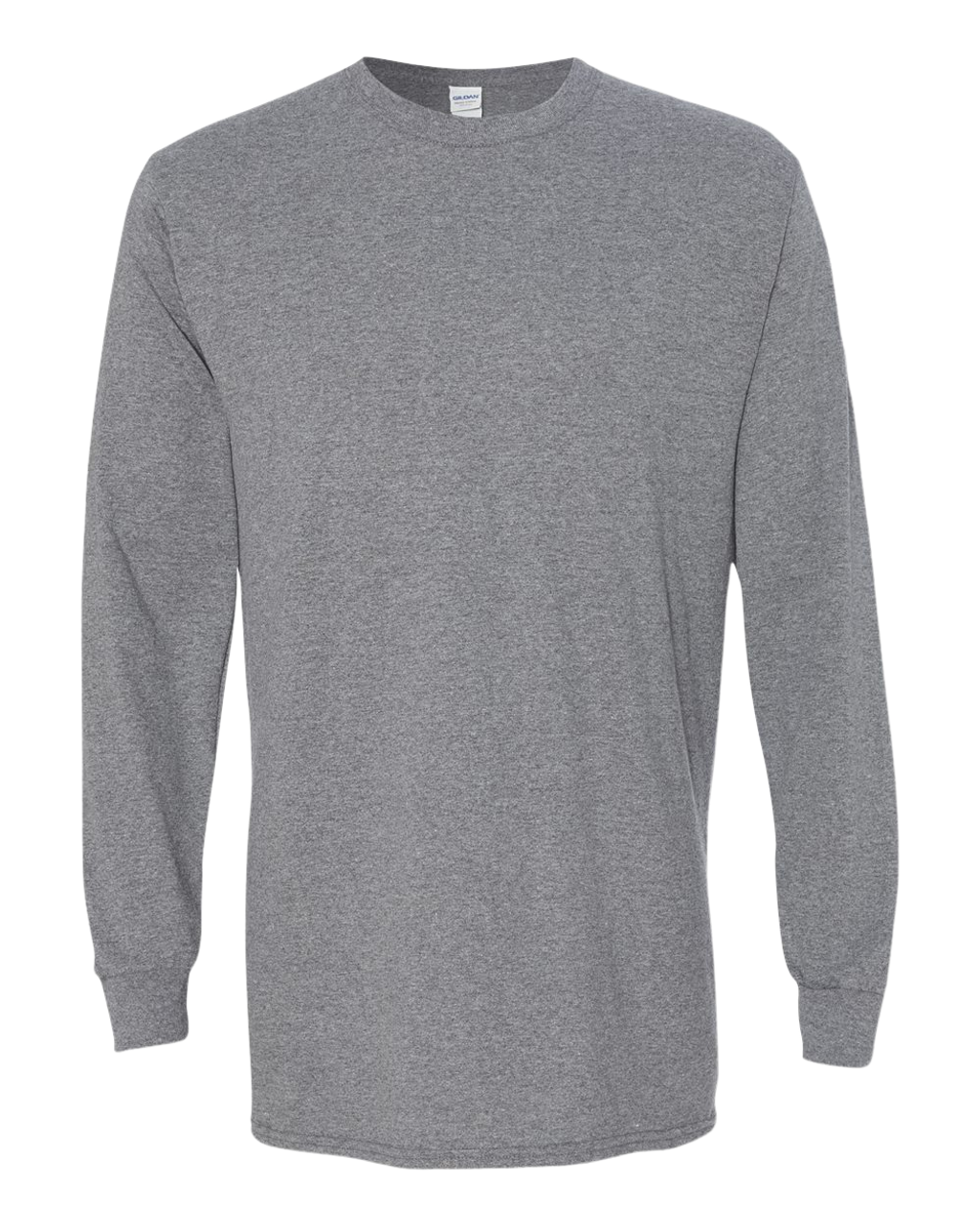 Gildan® Heavy Cotton Long Sleeve Tee | Graphite Heather