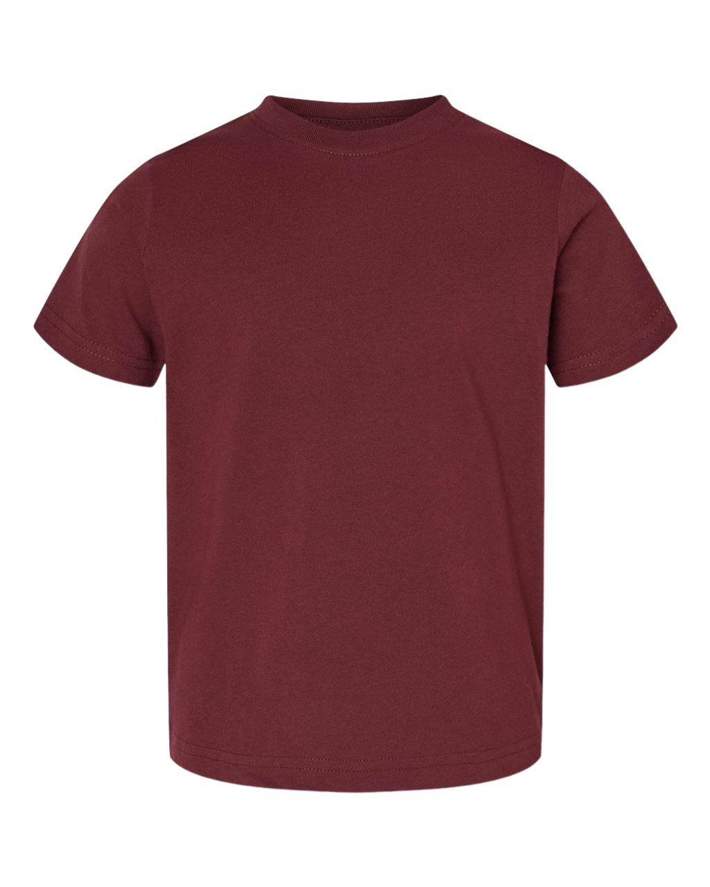 Rabbit Skins Fine Jersey Tee | Maroon