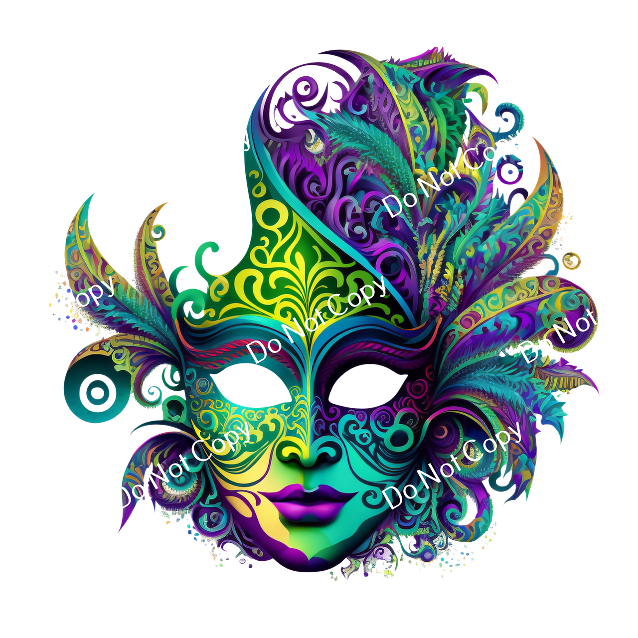 ColorSplash Ultra | Mardi Gras Mask CF 5