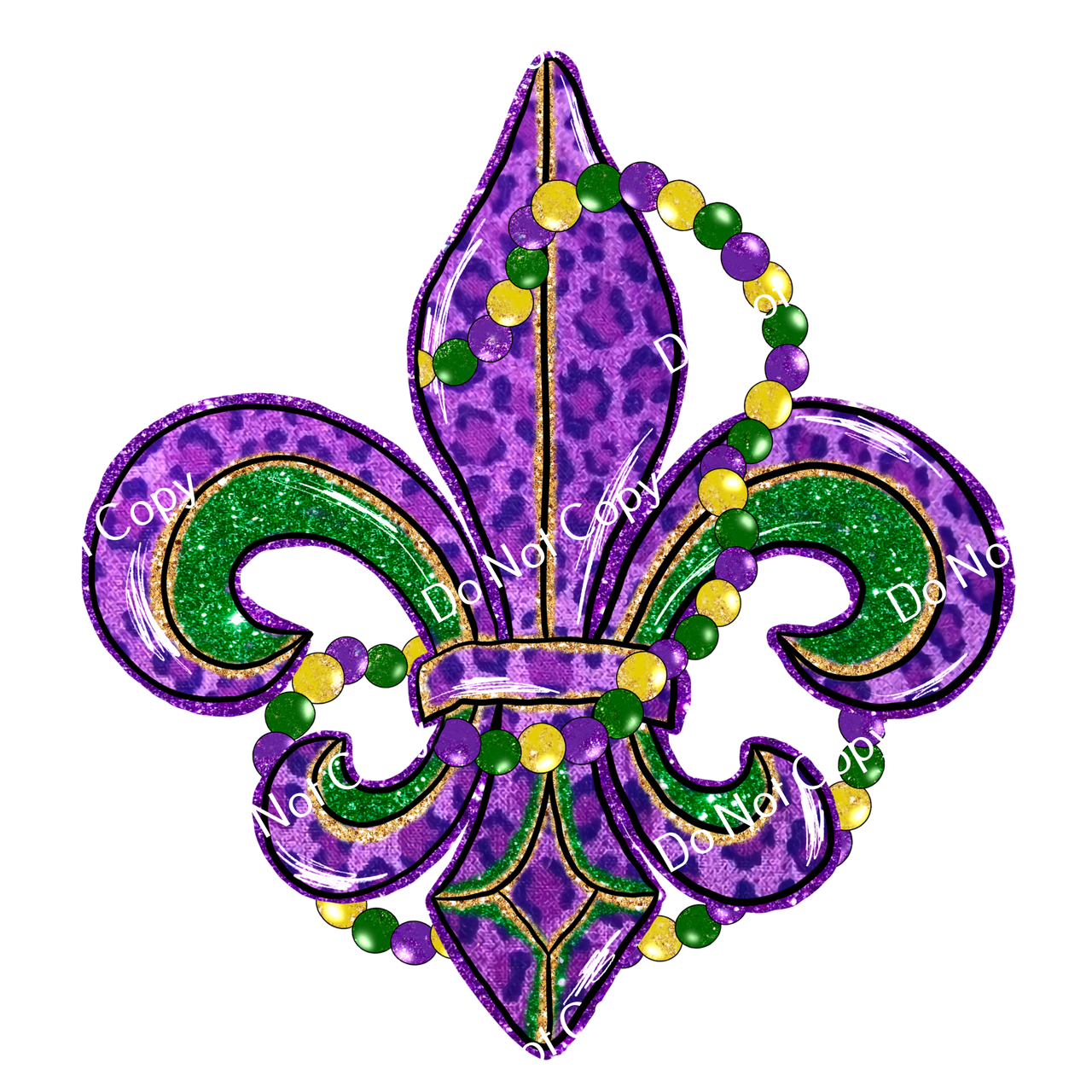 ColorSplash Ultra | Mardi Gras Fleur De Lis CF 1