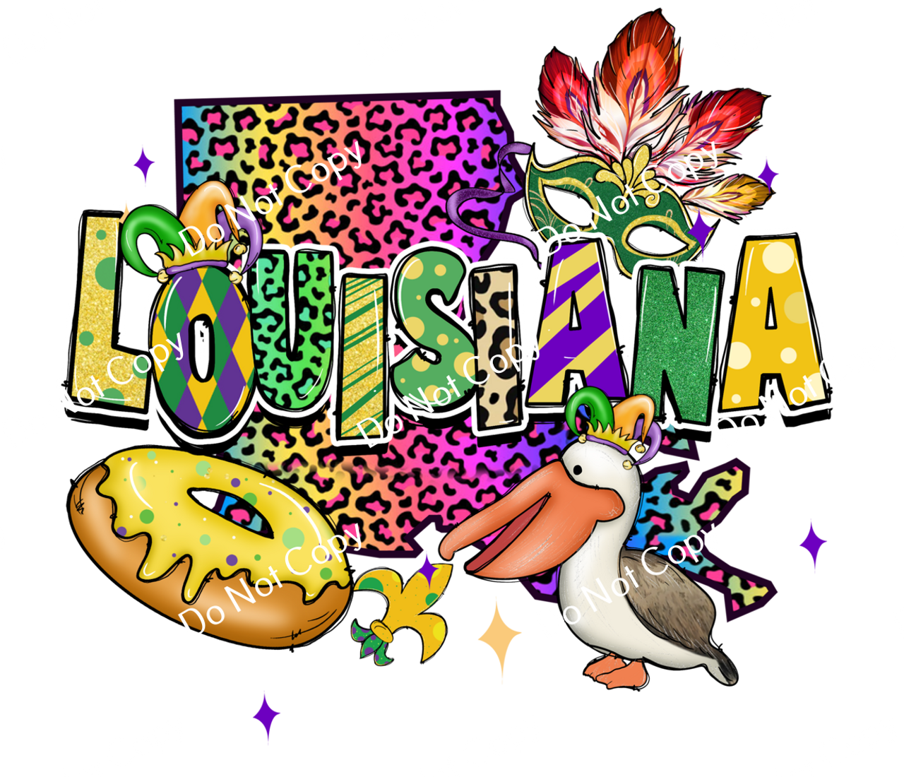ColorSplash Ultra | Louisiana Mardi Gras CF 1
