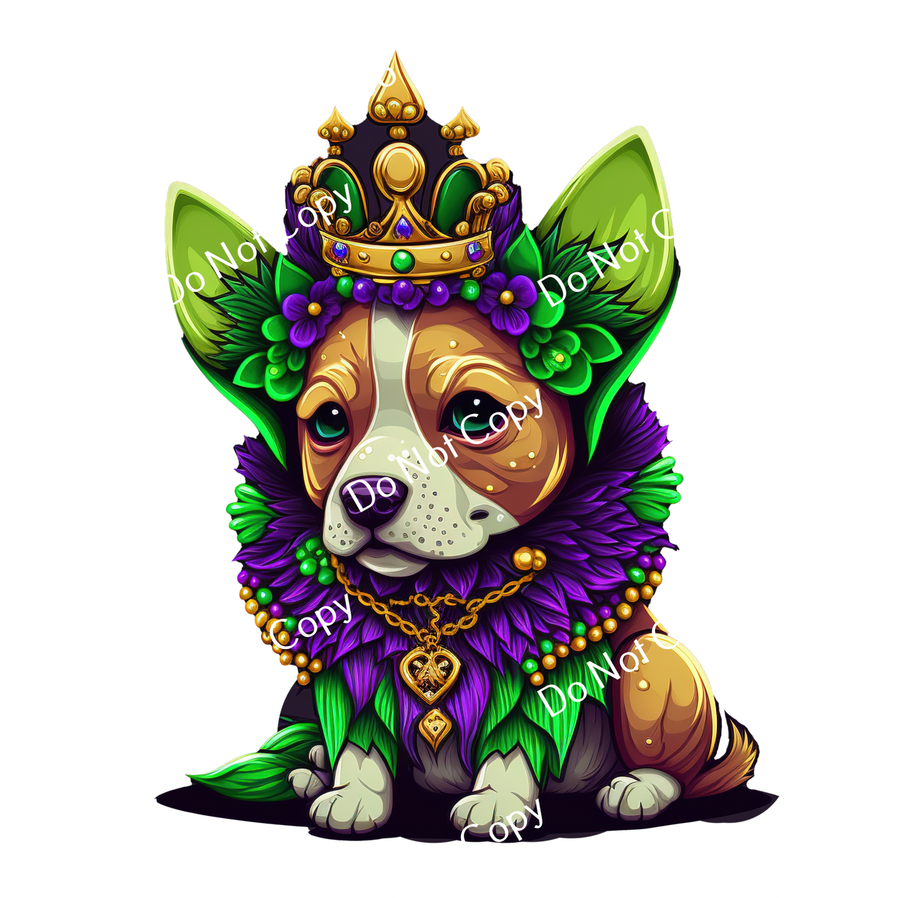 ColorSplash Ultra | Mardi Gras Pup CF 8