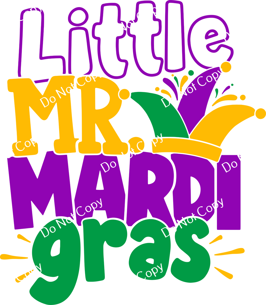 ColorSplash Ultra | Little Mr Mardi Gras CF