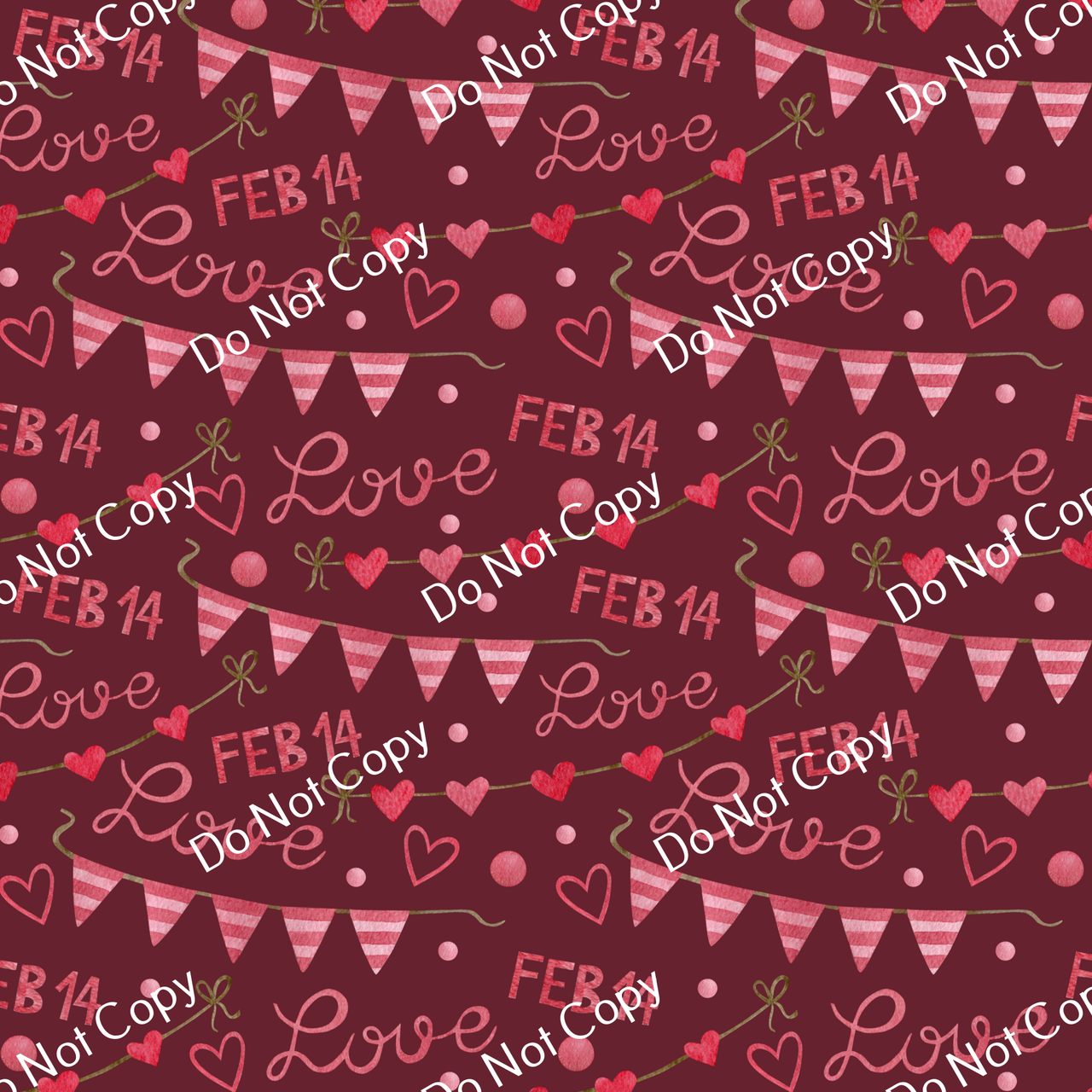 CDS Printed Pattern Vinyl | Valentine CUS 48