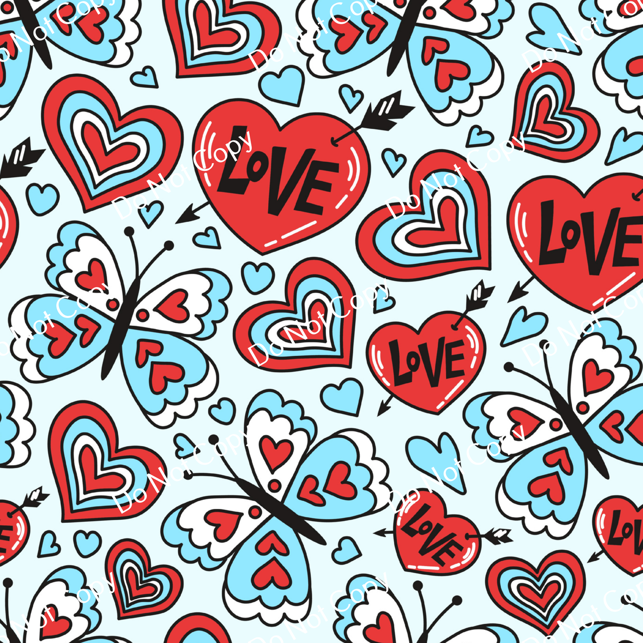 CDS Printed Pattern Vinyl | Valentine CUS 23