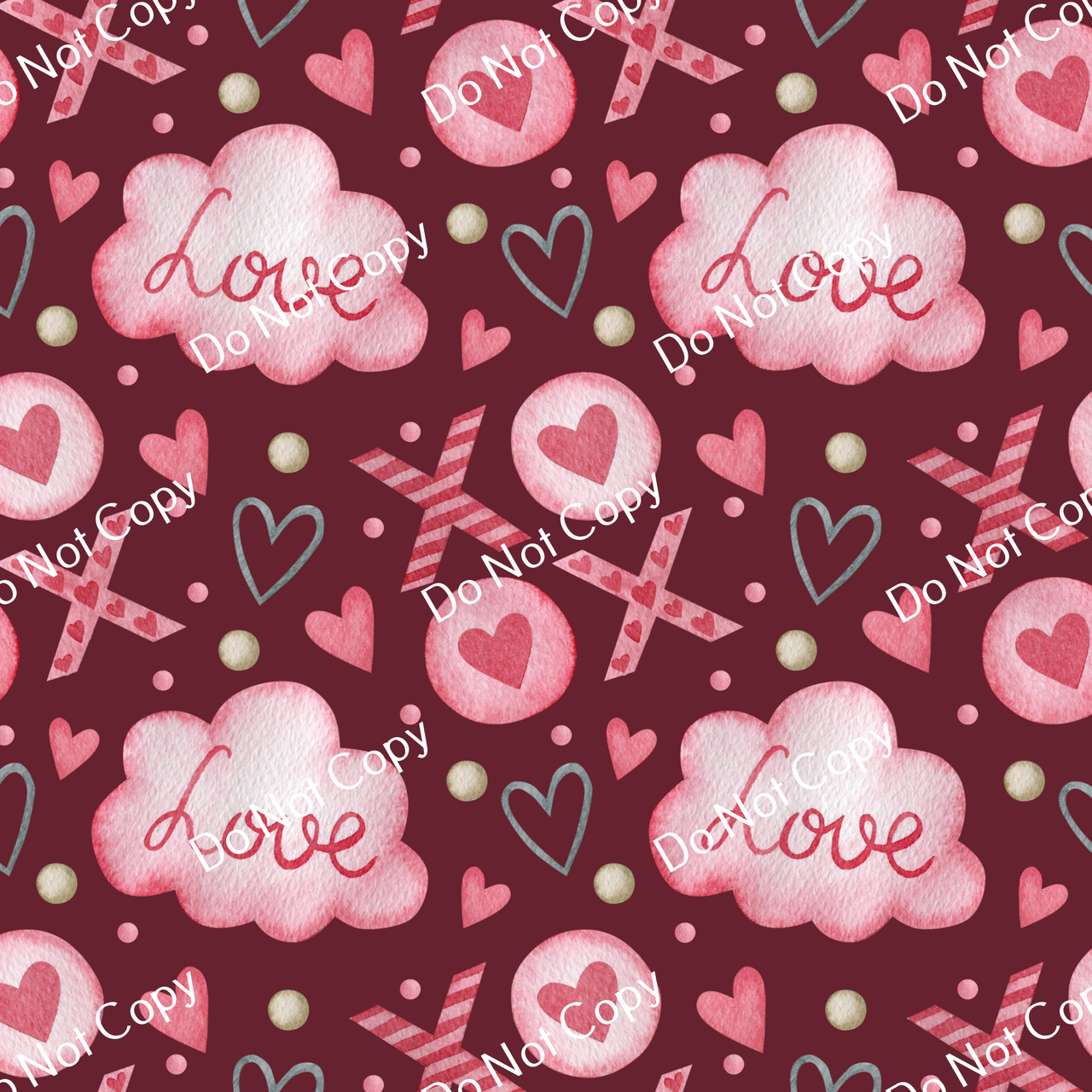 CDS Printed Pattern Vinyl | Valentine CUS 20