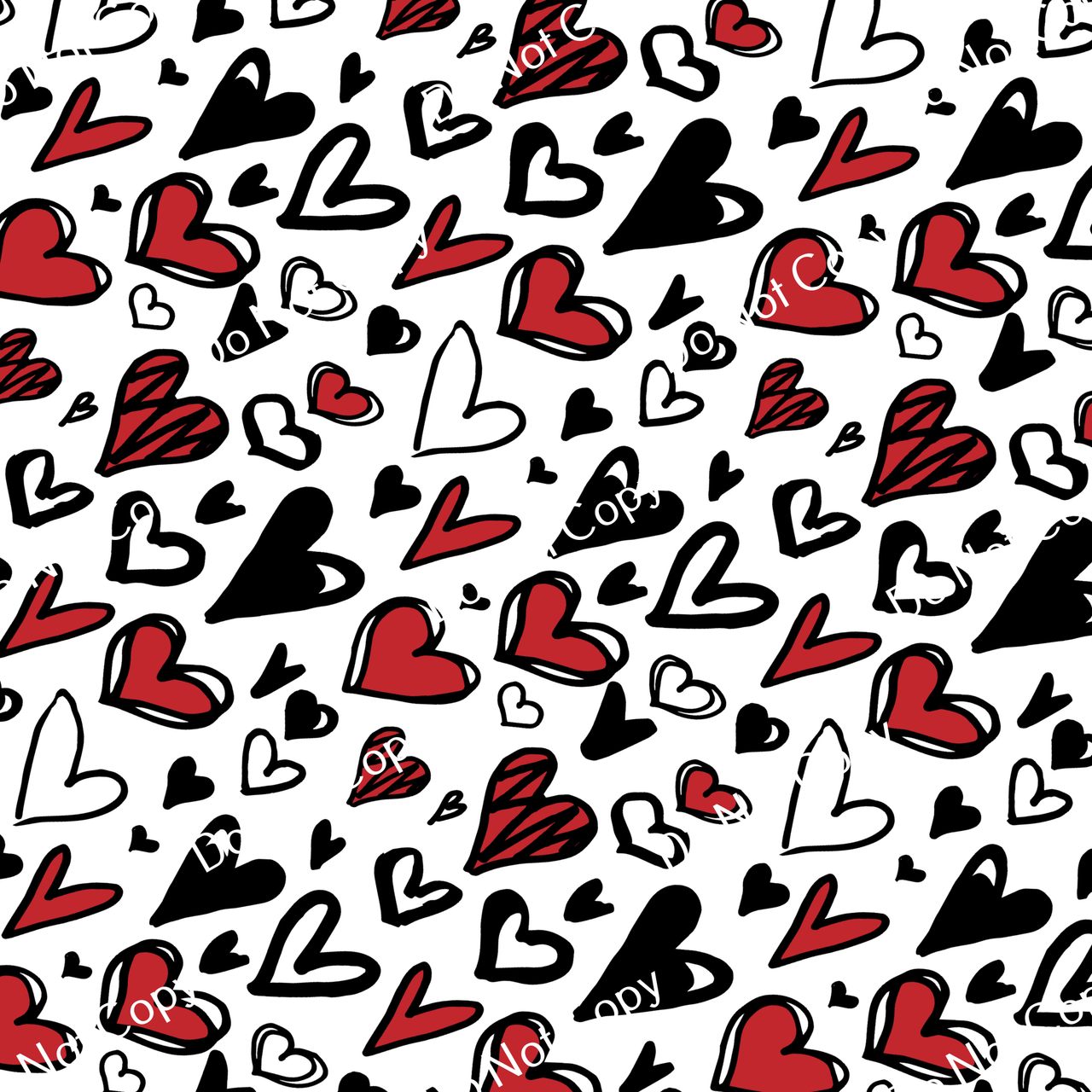 CDS Printed Pattern Vinyl | Valentine CUS 2.39