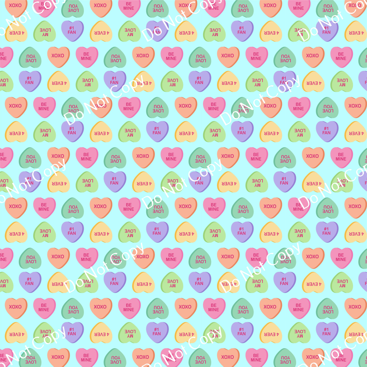 CDS Printed Pattern Vinyl | Valentine Candy 3