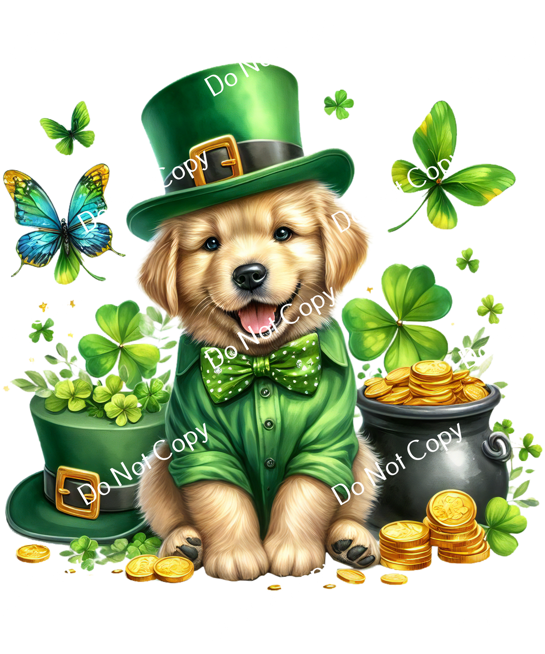 ColorSplash Ultra | Dog St. Patrick's Day 2 CF