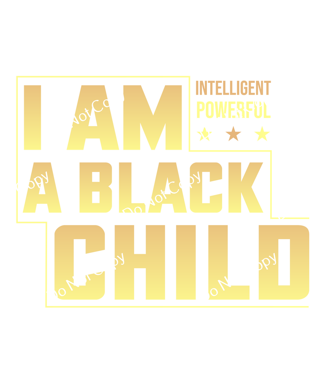 ColorSplash Ultra | I Am A Black Child CF