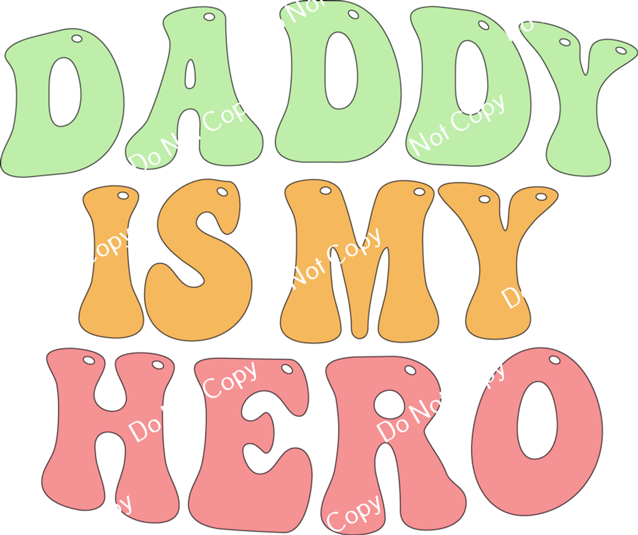 ColorSplash Ultra | Daddy Is My Firefighter Hero CF 6