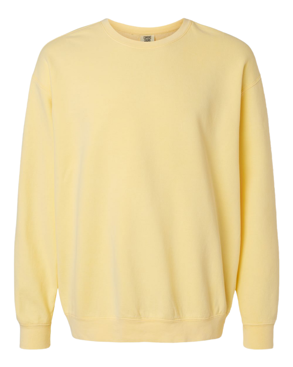 Comfort Colors 1466 Garment Dyed Lightweight Fleece Crewneck | Butter