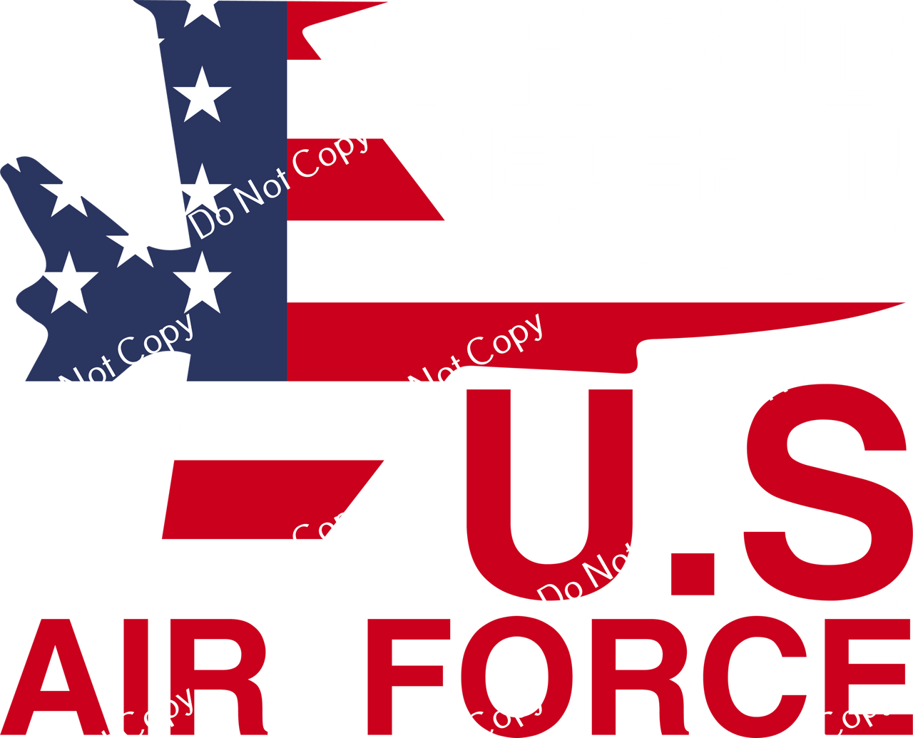ColorSplash Ultra | Proud Air Force Veteran CF 1
