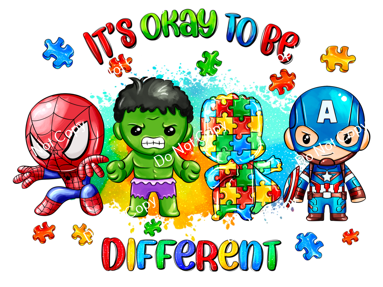 ColorSplash Ultra | It's Okay To Be Different FSB