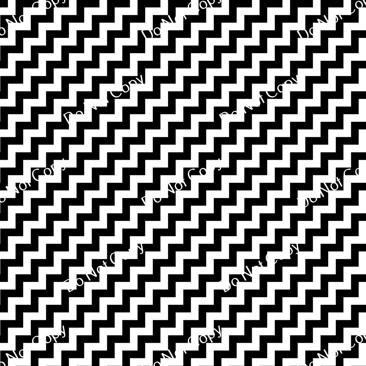 CDS Printed Pattern Vinyl | Black and White Chevron 11