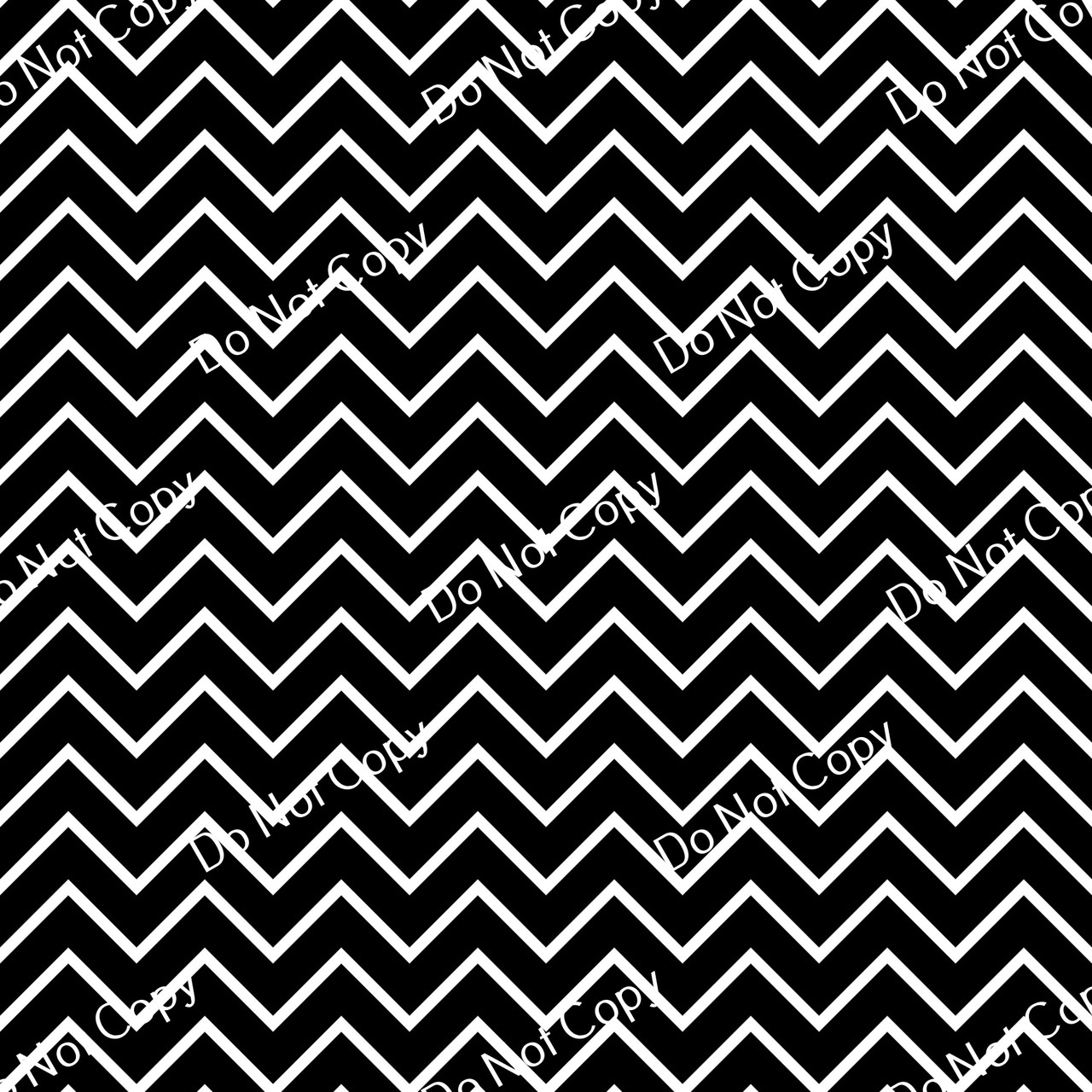 CDS Printed Pattern Vinyl | Black and White Chevron 5